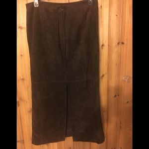 Lord & Taylor Skirts - Suede long skirt for Lord & Taylor. Lord & Taylor Skirts - Suede long skirt for Lord & Taylor.
